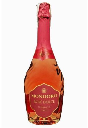 Вино ігристе Mondoro Rose Dolce солодке рожеве 9.5% 0.75 л
